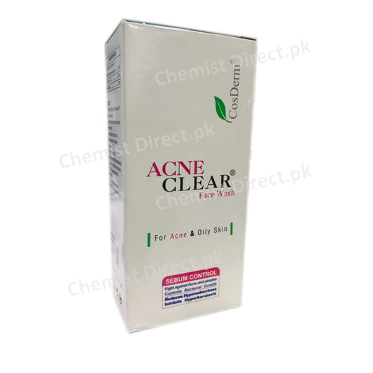 Acne Clear Face Wash 75Ml Skin Care