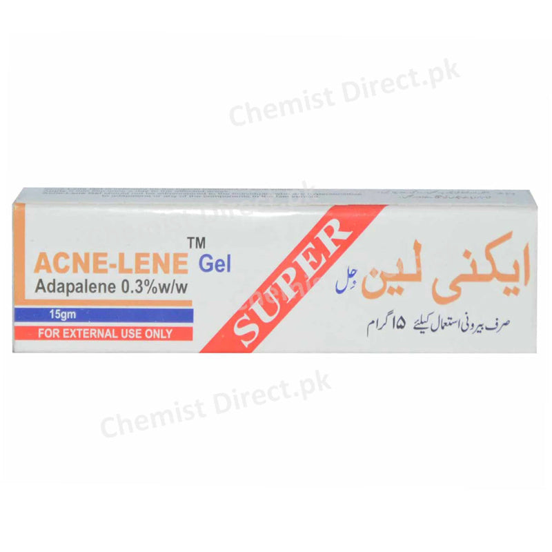 Acne-Lene Super Gel 15g VALOR PHARMACEUTICALS Adapalene