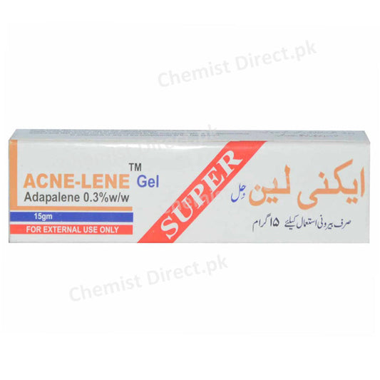 Acne-Lene Super Gel 15g VALOR PHARMACEUTICALS Adapalene
