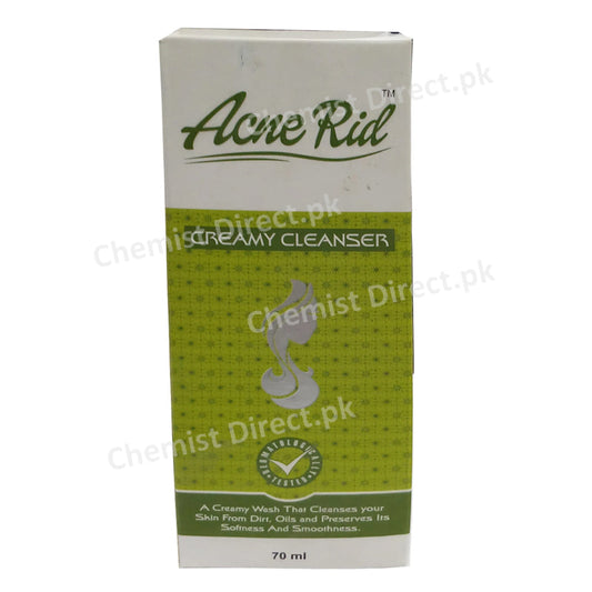 Acne Rid Creamy Cleanser 70Ml Medicine