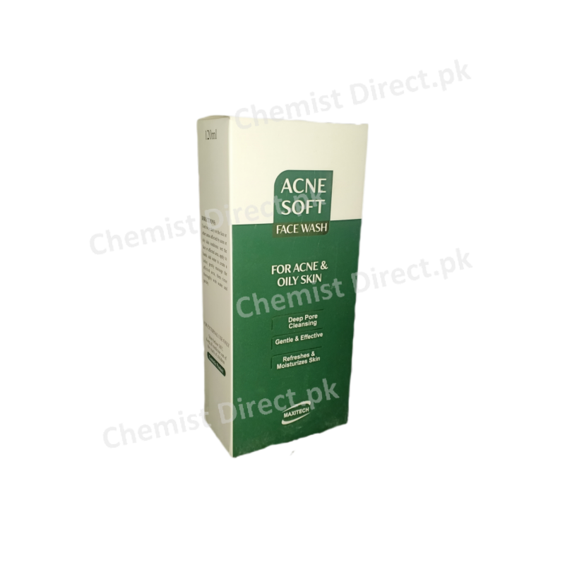 Acne Soft Face Wash 120ml face wash