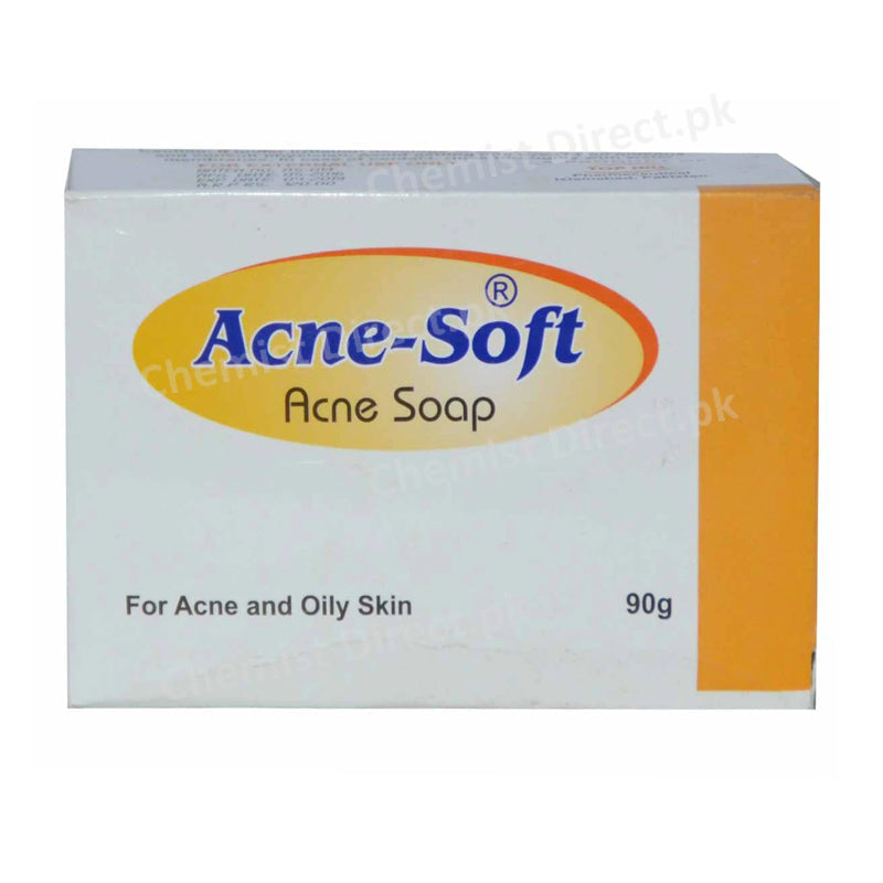 Acne Soft Acne Soap 90g Pearl Pharmaceutical For Acne And Oily Skin