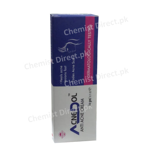 Acnedol Anti Ance Cream 20Gm Skin Care