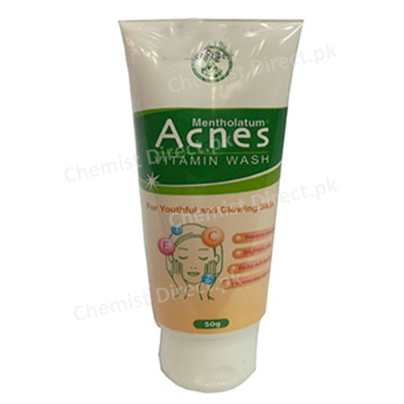Acnes Vitamin Face Wash 50g Atco Laboratories LTD Vitamin B5,Vitamin C, Vitamin E, Vitamin B3