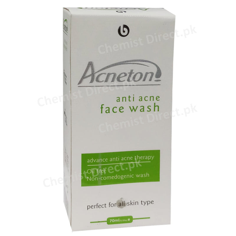 Acneton Face Wash 70ml Alao laboratories