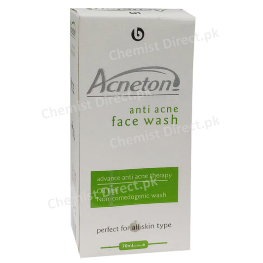 Acneton Face Wash 70ml Alao laboratories