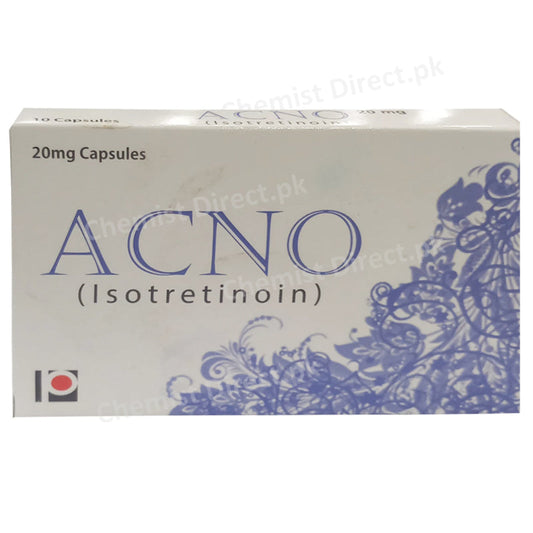 Acno Capsules 20mg Paramount Pharmaceticals Isotretionoin