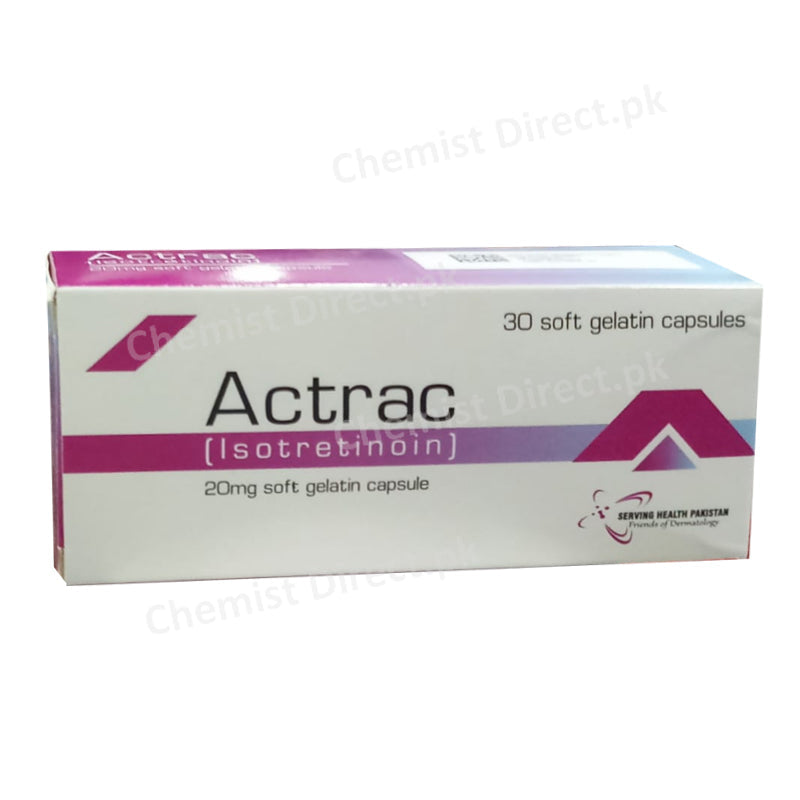 Actrac 20Mg Capsule Medicine & Drugs