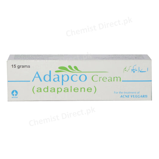 Adapco 15G Cream ATCO LABORATORIES (PVT) LTD Adapalene
