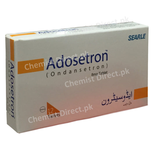 Adosetron Tablet Searle IV Solutions Pvt Limited Ondasetron Ondansetron Hydrochloridedihydrate Ondansetron