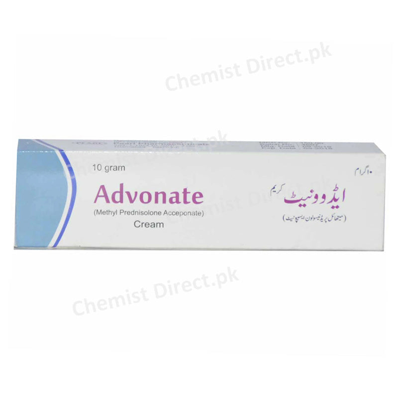 Advonate 10g Cream Pearl Pharmaceutical Methyl Prednisolone Acceponate