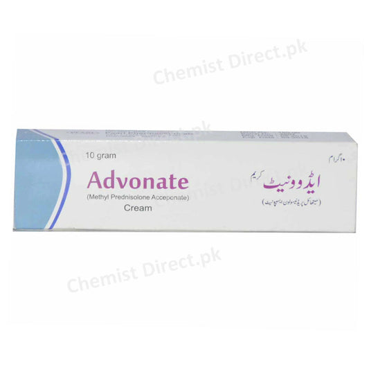 Advonate 10g Cream Pearl Pharmaceutical Methyl Prednisolone Acceponate