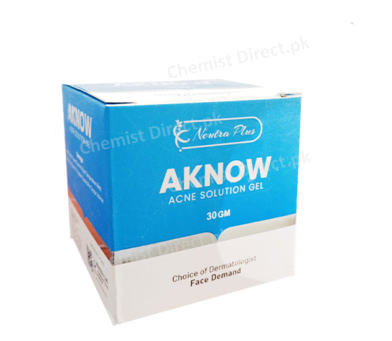 Aknow Acne Solution Gel 30Gm Cream