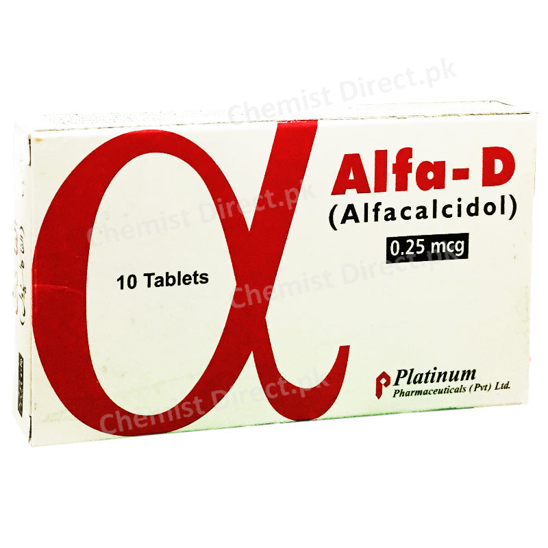 Alfa-D 0.25Mcg Tablet Medicine