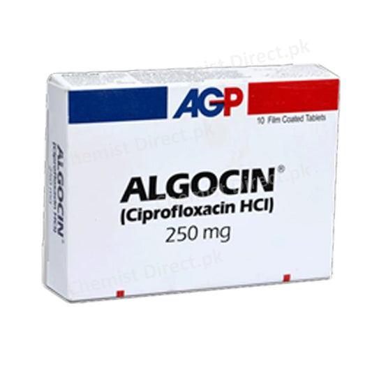 Algocin 250mg Tablet Ciprofloxacin HCl Antibacterial AGP Pharma