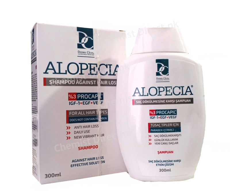 Alopecia Anti Hair Loss Herbal Shampoo 300Ml Personal Care