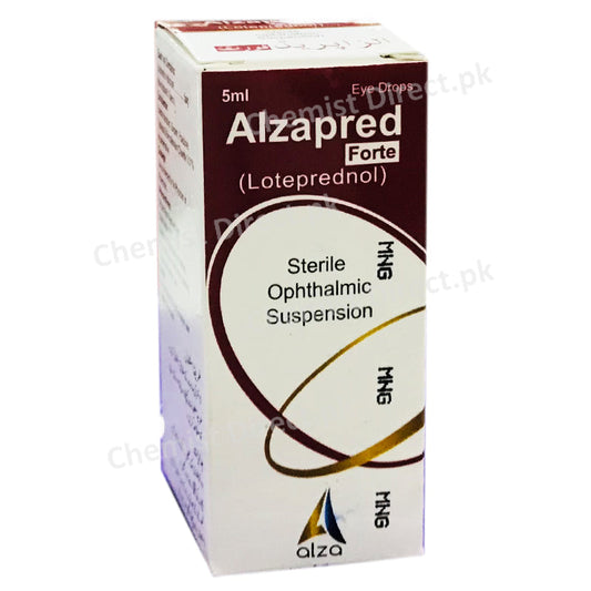 Alzapred Forte Eye Drops 5Ml Medicine