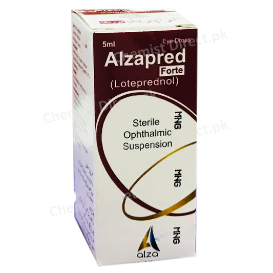 Alzapred Forte Eye Drops 5Ml Medicine