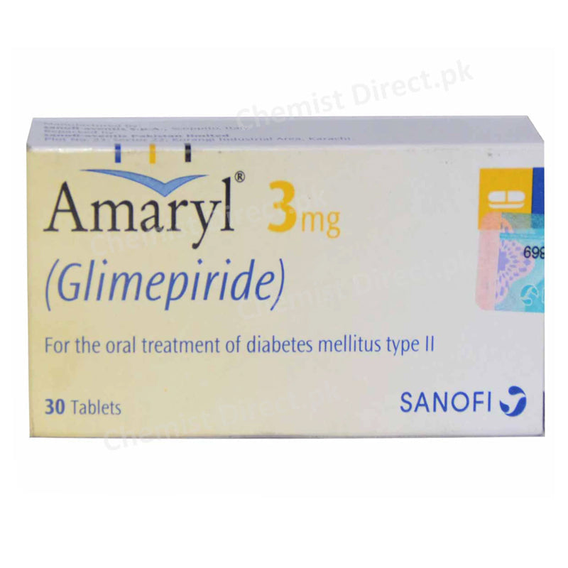 Amaryl 3mg Tab-Tablet SANOFIAVENTIS Glimepiride.jpg
