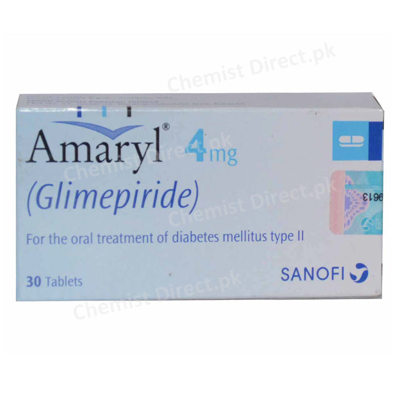 Amaryl 4mg Tab Tablet SANOFIAVENTIS Glimepiride.jpg