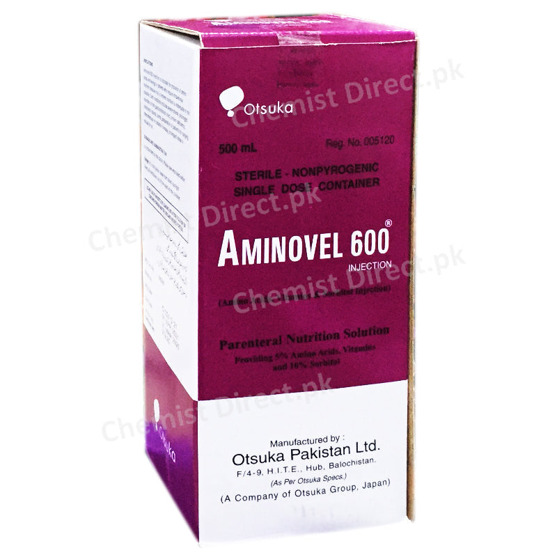 Aminovel 600 Injection OTSUKA PAKISTAN LTD Nutritional Supplement