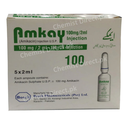 Amkay 100mg 2ml inj-Injection BOSCHPHARMACEUTICALS_PVT_LTD Amikacin.jpg