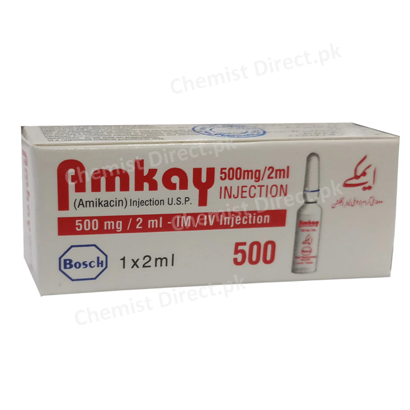 Amkay 500 Inj500mg 1Ampx2ml _Injections-BOSCHPHARMACEUTICALS_PVT_LTD Amikacin.jpg