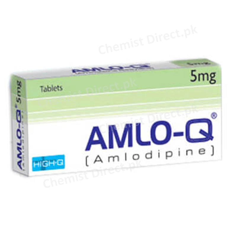 Amlo-Q 5mg Tab-Tablet High QPharmaceuticals Amlodipine.jpg