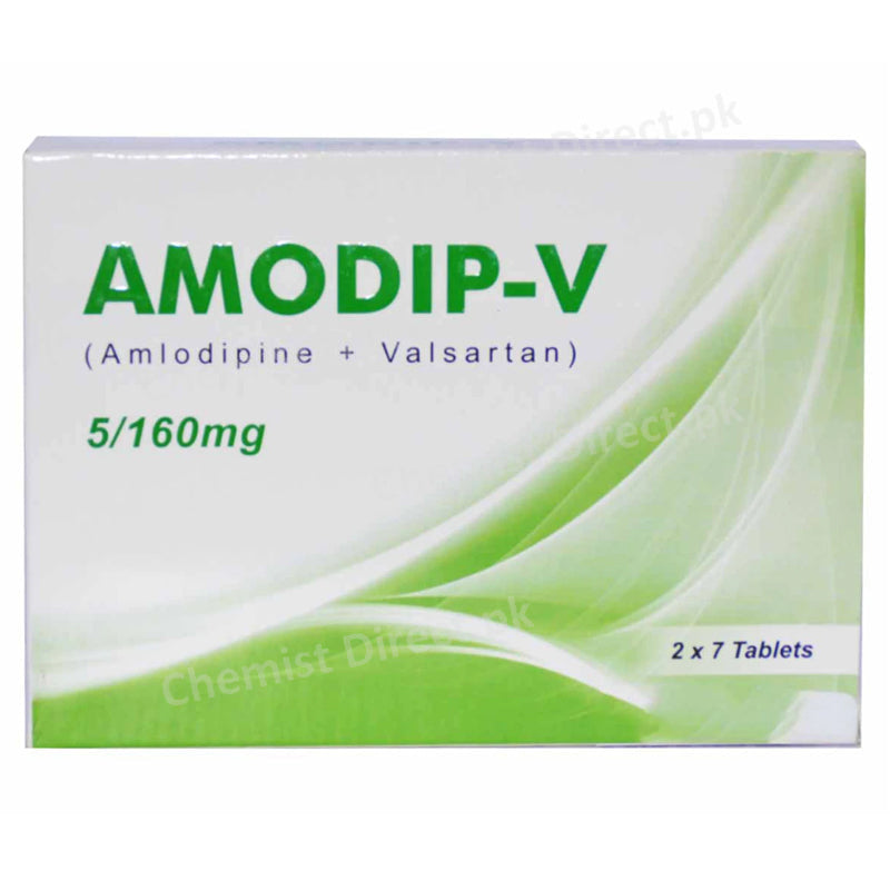 Amodip-V Tablets 5mg/160mg Mass Pharma  Pvt  Ltd Amlodipine5mg_ Valsartan160mg