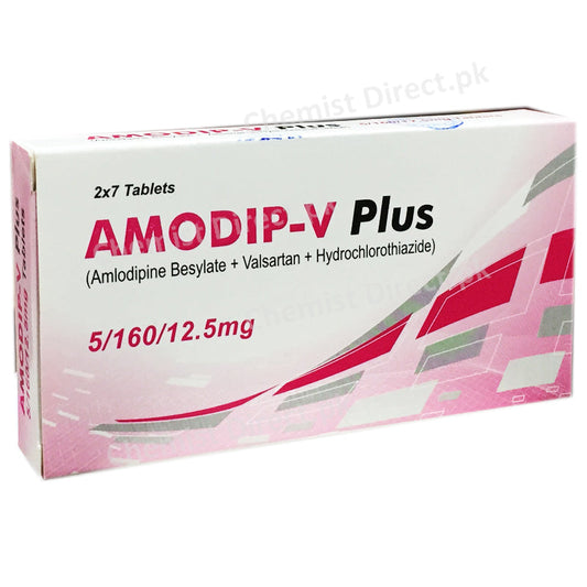 Amodip-V Plus 5-160-12.5Mg Tablet Medicine