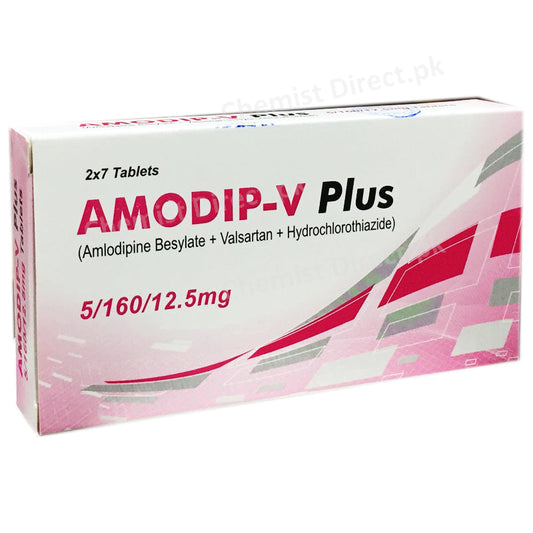 Amodip-V Plus 5-160-12.5Mg Tablet Medicine