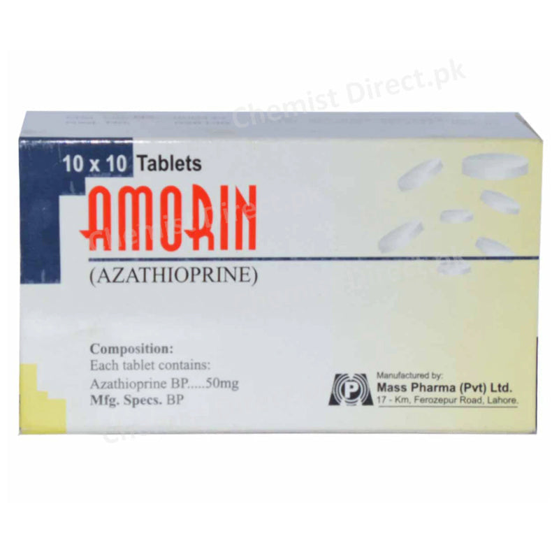 Amorin Tablets 50mg MASS PHARMA Azathioprine