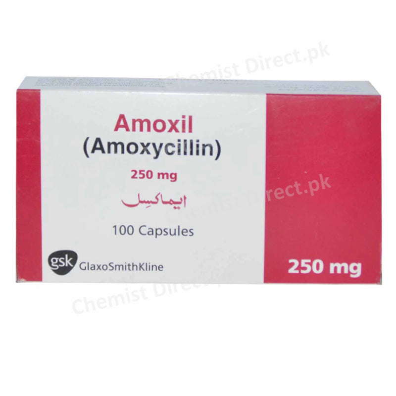 Amoxil Capsules 250mg Glaxosmithkline Pakistan Limited Amoxicillin