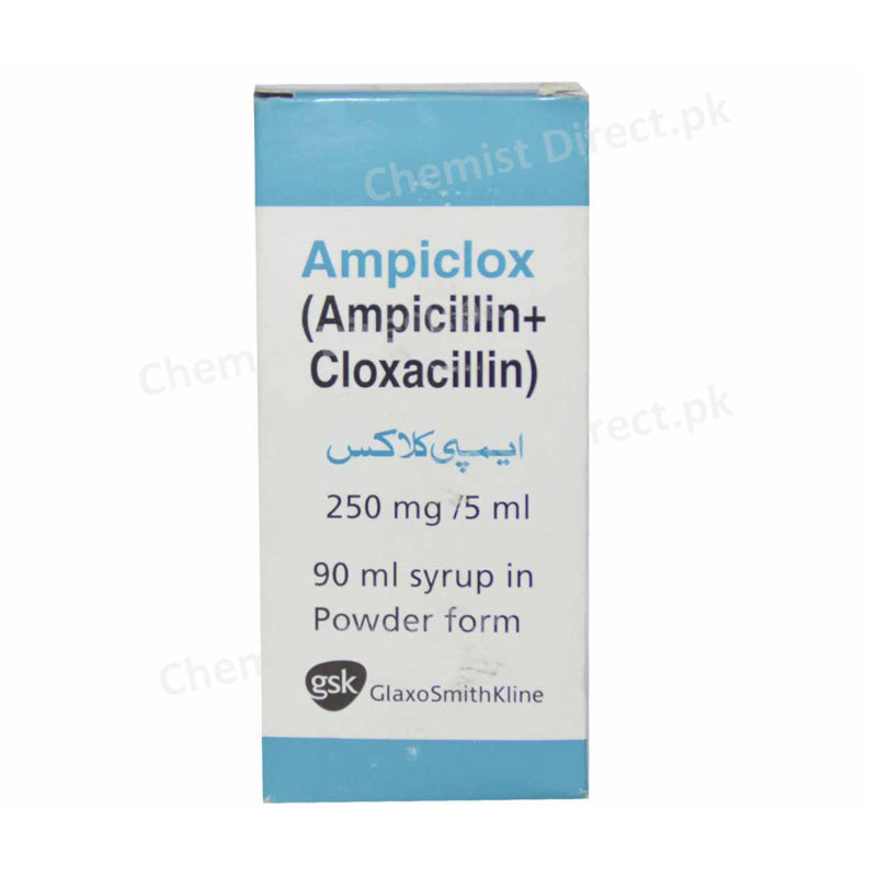 Ampiclox 250Mg/ 5Ml Powder 90Ml