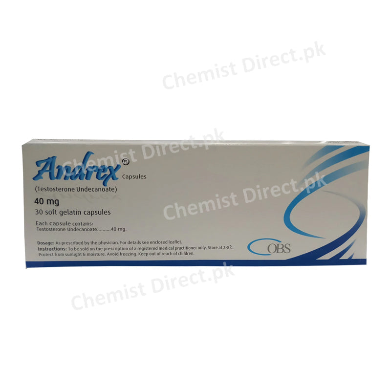 Andrex 40mg Capsule – ChemistDirect.pk