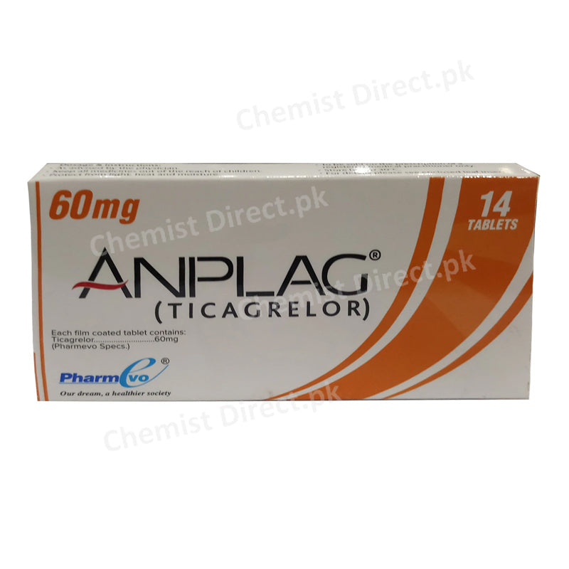 Anplag 60mg Tab Tablet Pharmevo_pvt_Ltd Platelet Aggregation Inhibitors Ticagrelor.jpg