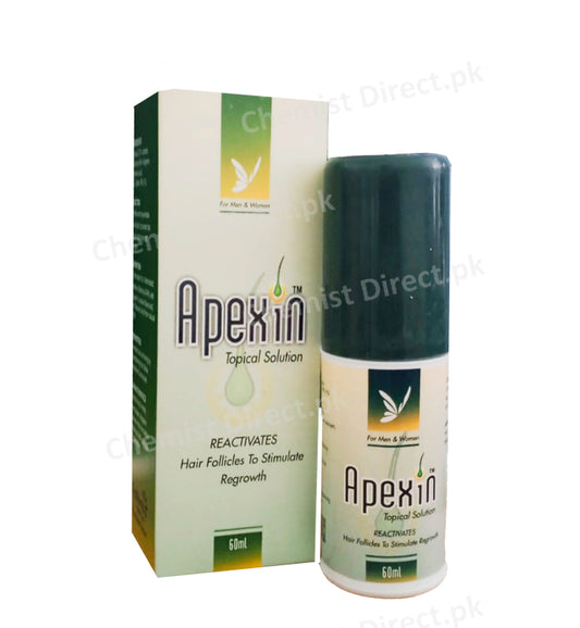 Apexin Topical Solution 60Ml Skin Care