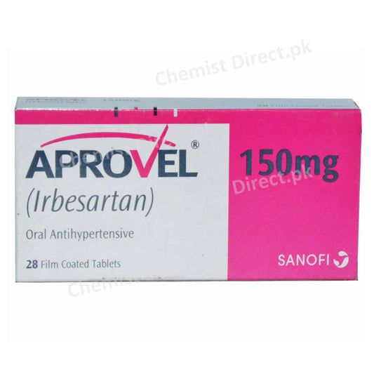 APROVEL Tablets 150mg SANOFI AVENTIS Irbesartan