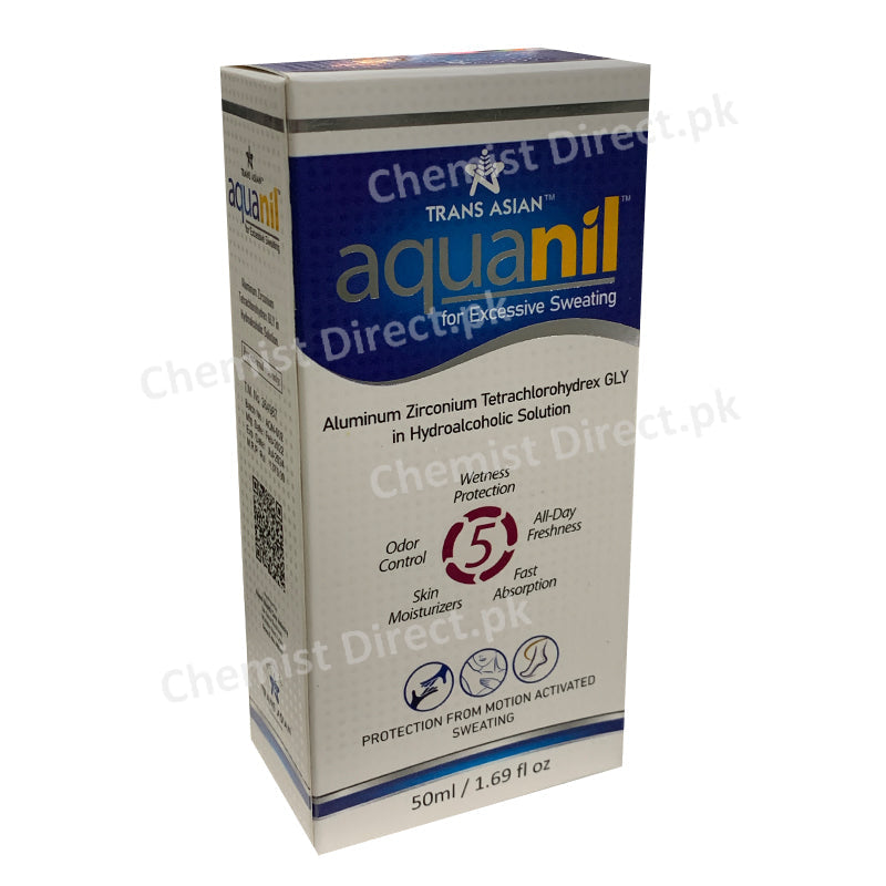 Aquanil Excessive Sweating 50Ml Skin Care