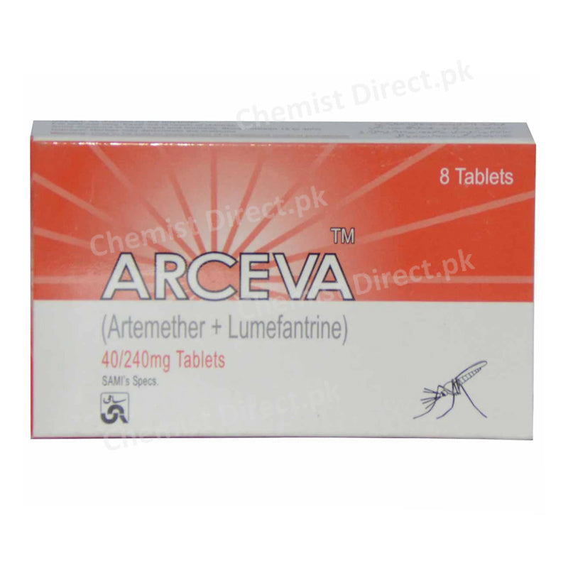 Arceva 40-240mg Tab-Tablet SAMIPHARMACEUTICALS-Anti-Malarial-Artemether 40mg_Lumefantrine 240mg.jpg