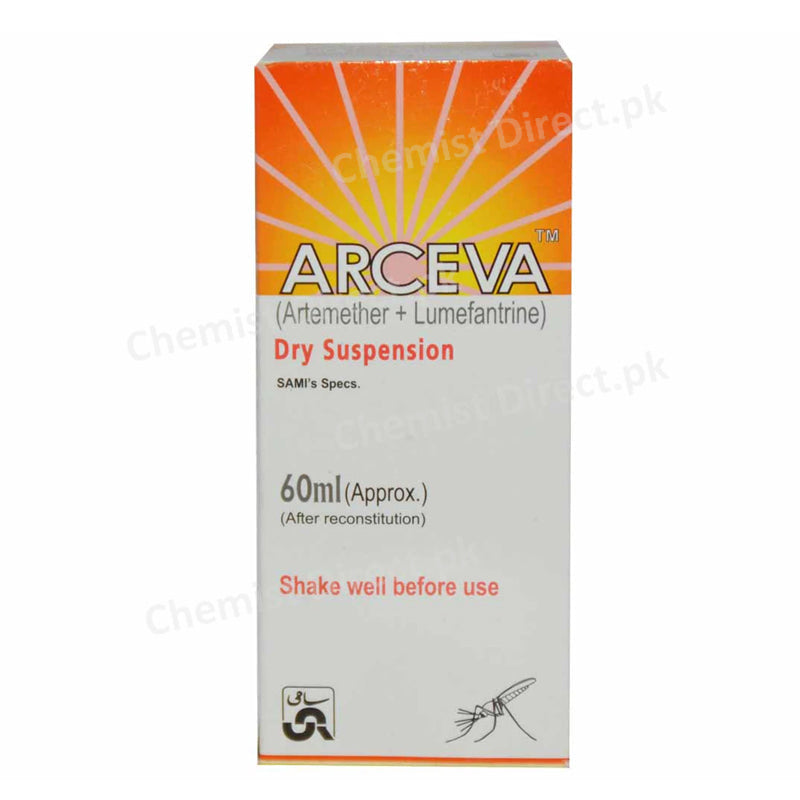 Arceva 60ML Suspentison Syrup SAMIPHARMACEUTICALS-Anti-Malarial-Each5mlcontainsArtemether15mg_Lumefantrine 90mg.jpg