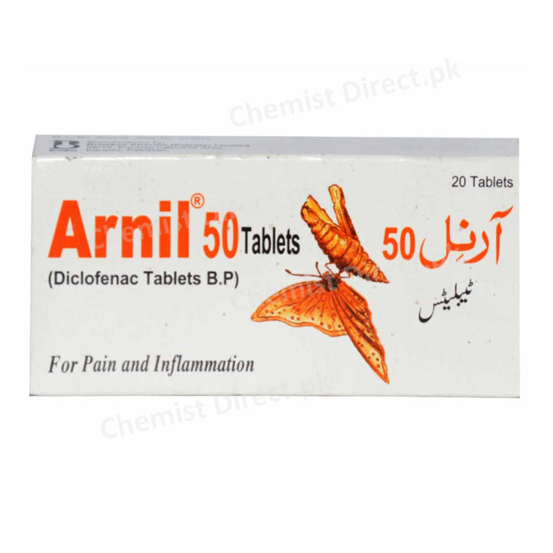 Arnil 50mg Tab Tablet-BROOKESPHARMACEUTICALLABS_PAKISTAN_LTD NSAID Diclofenac Sodium.jpg