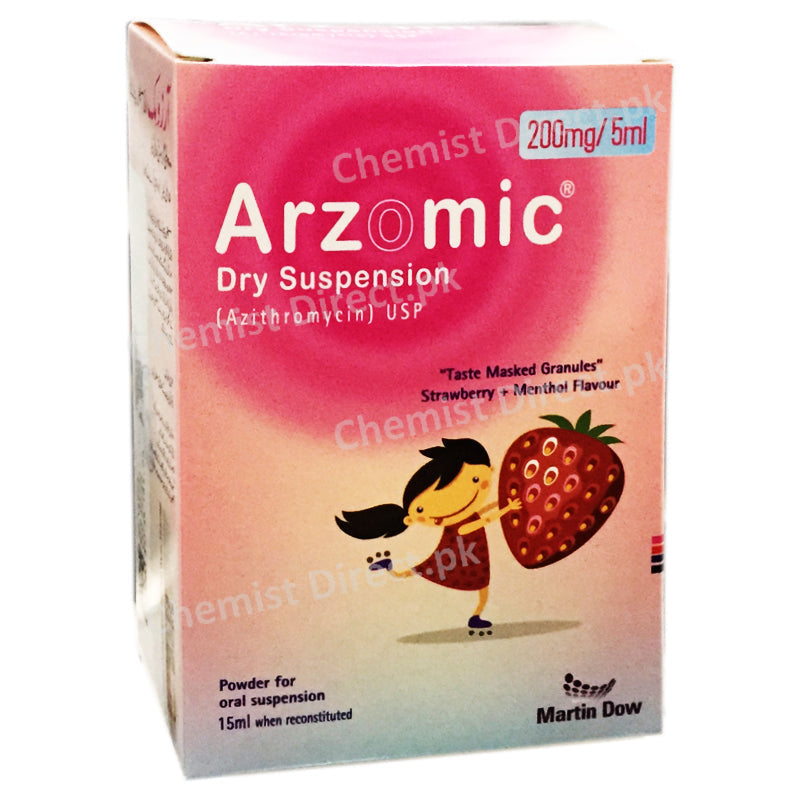Arzomic 200Mg/5Ml Suspension Medicine