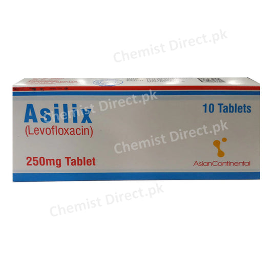 Asilix 250mg Tablet Asian Continental Pharma Levofloxacin