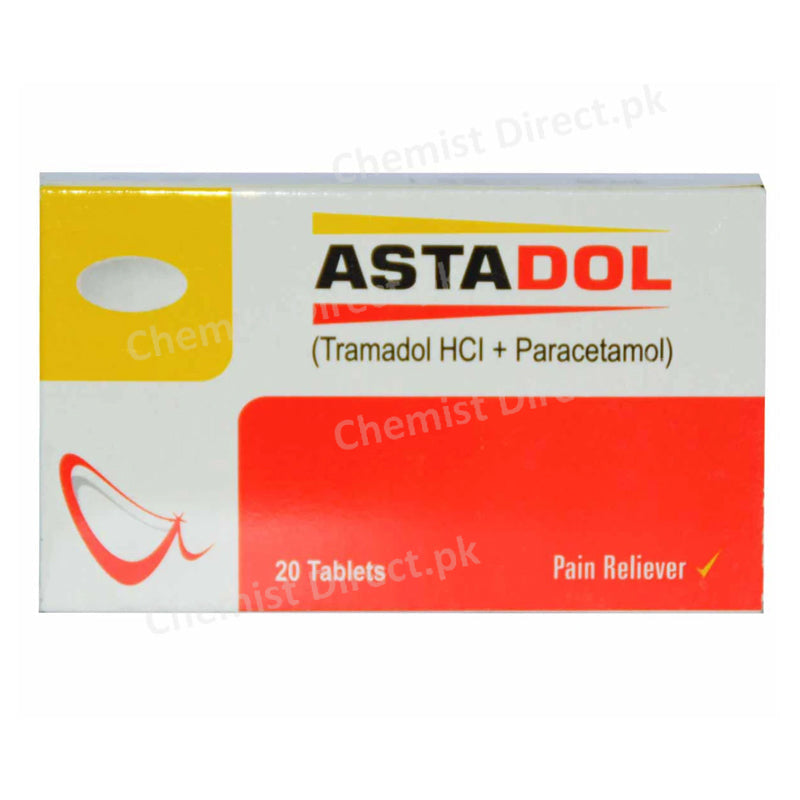 Astadol Tab Tablet OpioidAnalgesic Paracetamol_Tramado