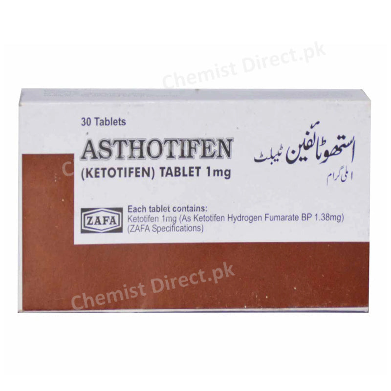 Asthotifen Tab 1mg Tablet-ZafaPharma Anti Histamine Ketotifen.jpg
