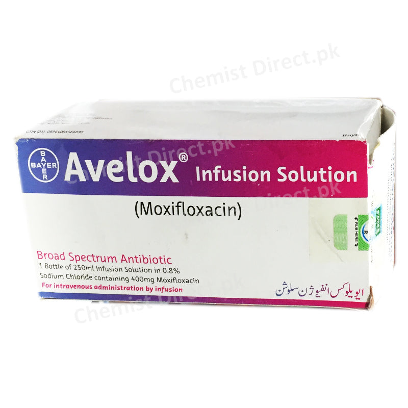Avelox Infusion Solution 250Ml Medicine