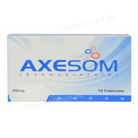 Axesom 20mg cap Capsules Highnoon Laboratories Ltd-Anti Ulcerant Esomeprazole.jpg