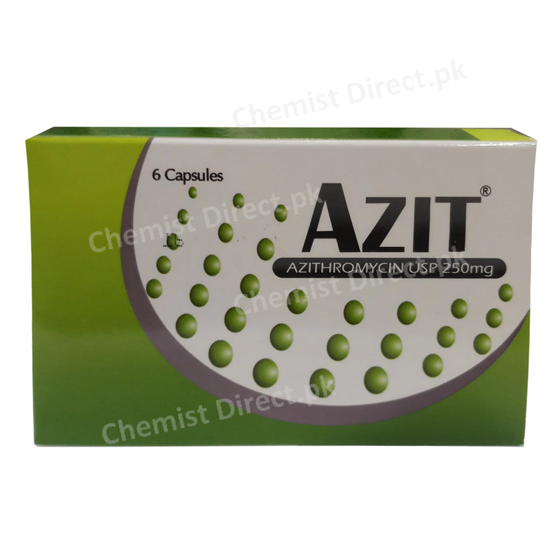 Azit 250mg Cap-Capsules RAAZEETHERAPEUTICS_PVT_LTD Macrolide Anti Bacterial Azithromycin Dihydrate