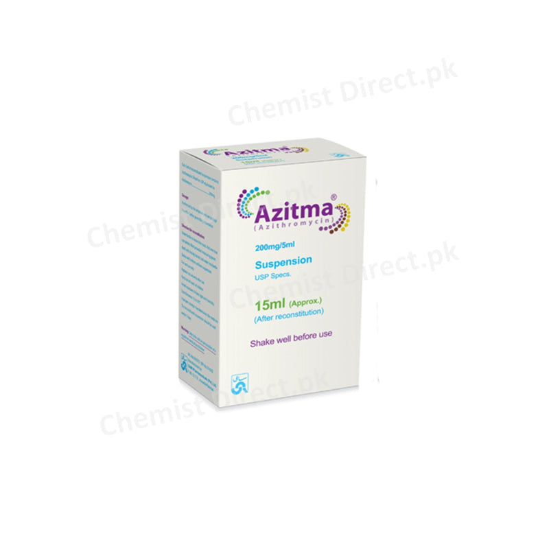 Azitma 200Mg 15Ml Suspension Medicine